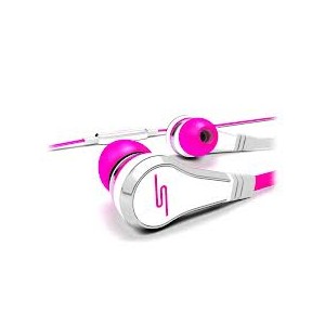 SMS Audio Street by 50 In-Ear Wired Blanc & Rose